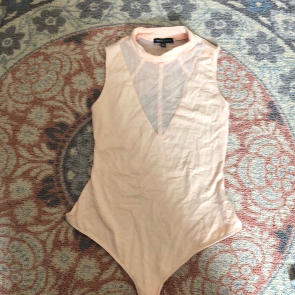 Never worn- Kendall Kylie mesh bodysuit M